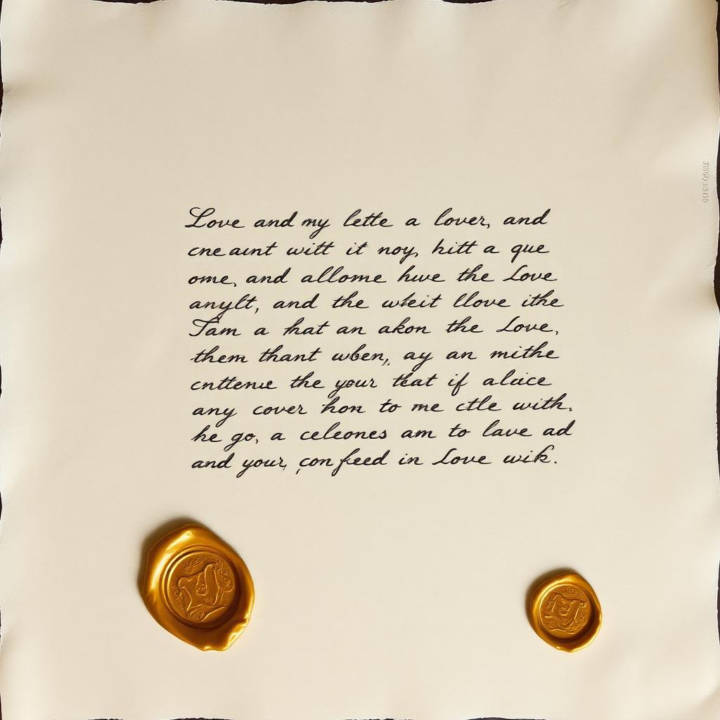 Letter In Gold